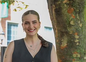 Manhattan University student Alexandra Petrescu