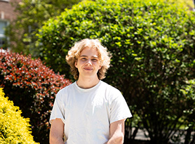Manhattan University student Harrison Kampfe