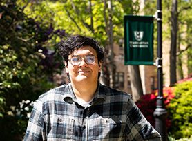Manhattan University student Matt Regalado