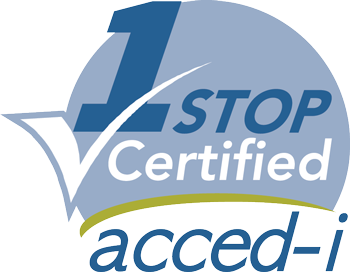 acced one stop logo
