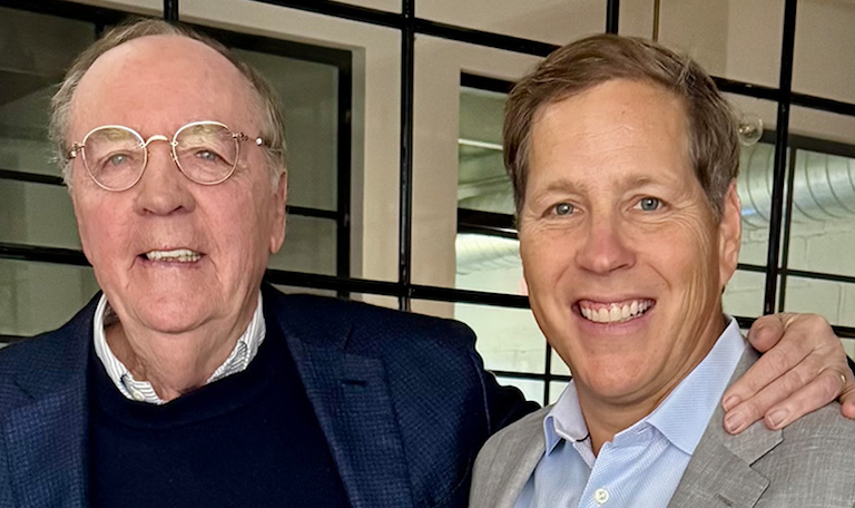 Image of James Patterson and Patrick Leddin