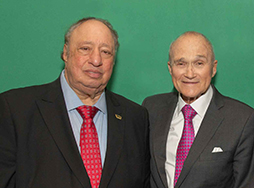 Photo of 2024 De La Salle Medal Honorees John A. Catsimatidis and Raymond W. Kelly ’63