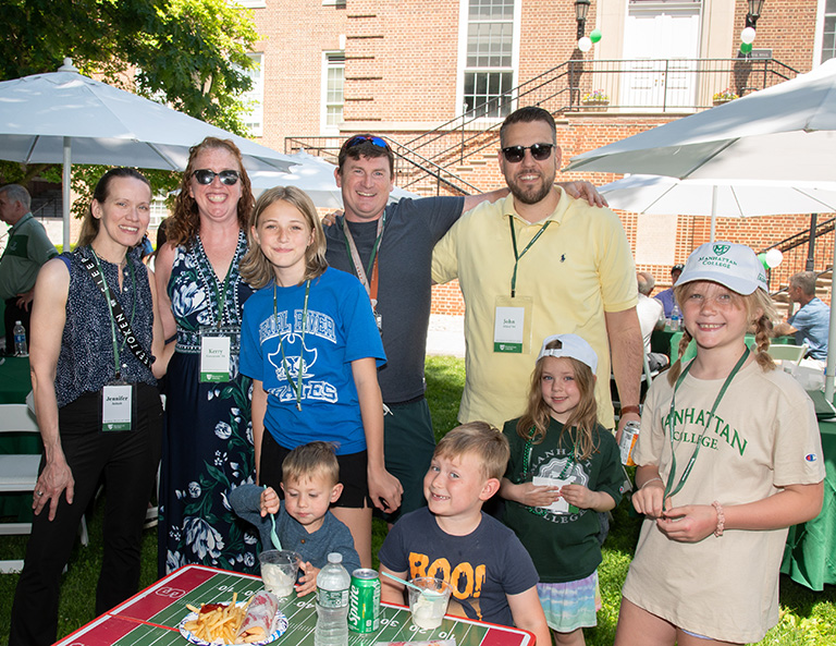 Image of Manhattan families attending Reunion 2024