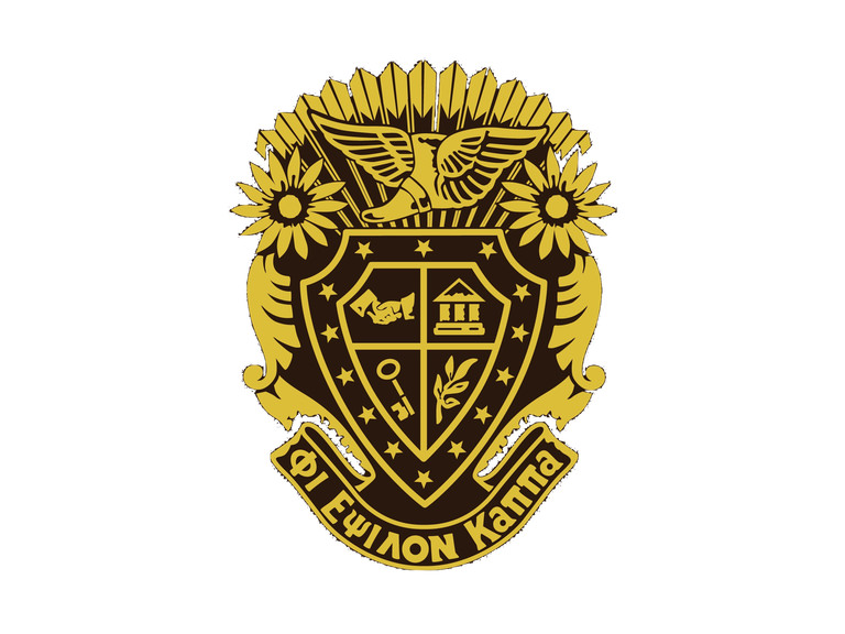 Phi Epsilon Kappa seal. 