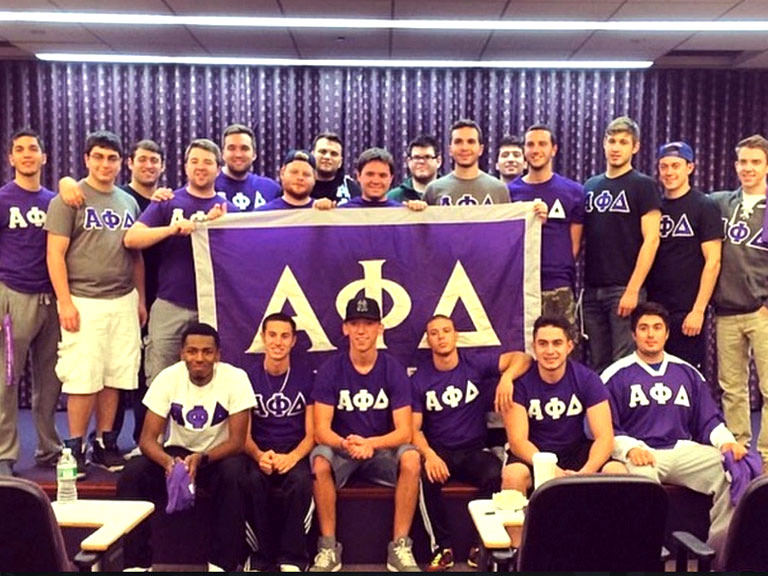 The brothers of Alpha Phi Delta