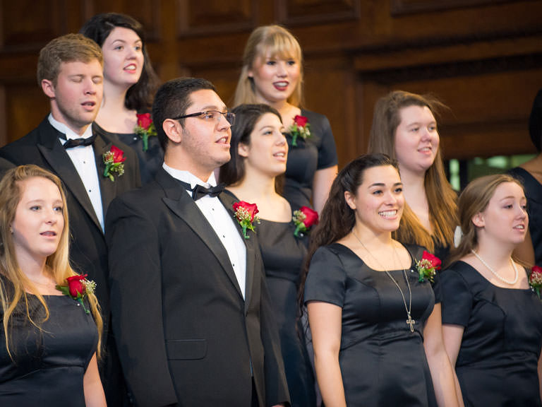 The Manhattones perform at the Festival of Lessons and Carols