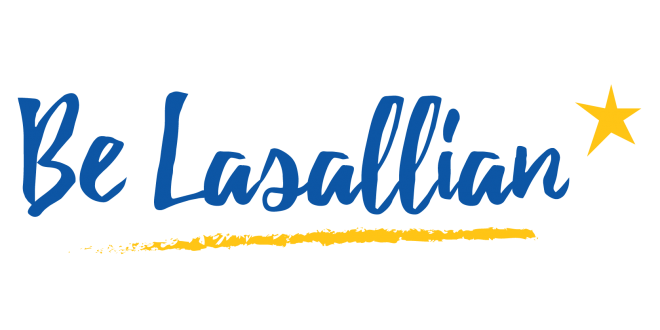 Logo that reads: Be Lasallian