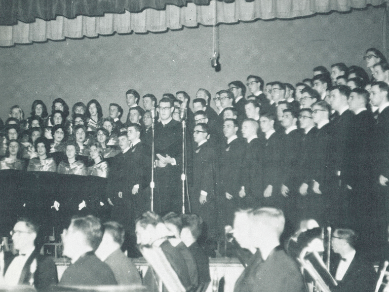 1963 Christmas concert