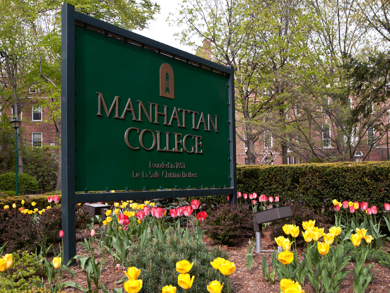 Manhattan College Sign