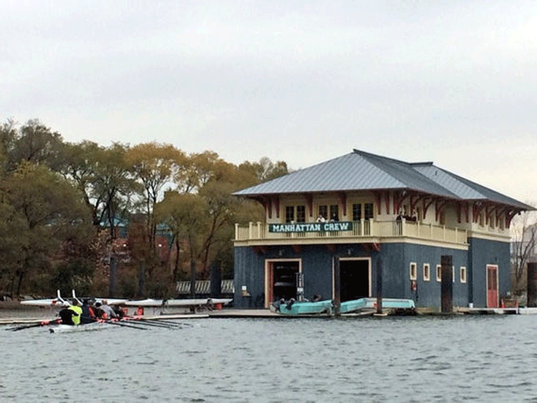 Rowing boathouse