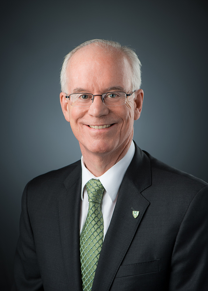 Portrait photo of President Brennan O'Donnell