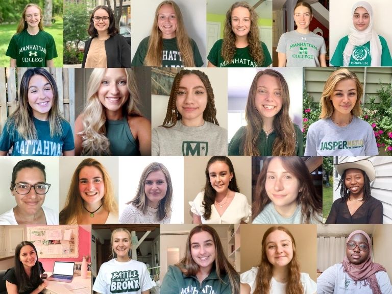 Collage of all WISE 2020 interns