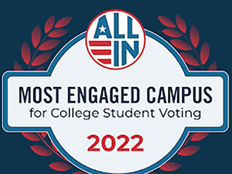 Most Engaged Campus for College Student Voting 