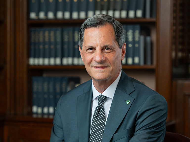 Photo of President Dr. Frederick Bonato